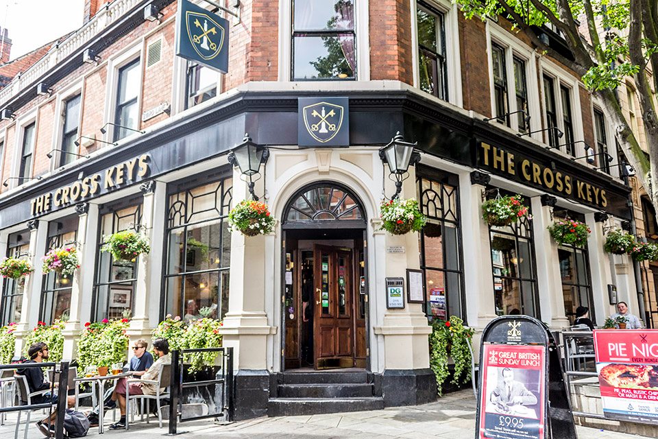 The Cross Keys Love Nottingham